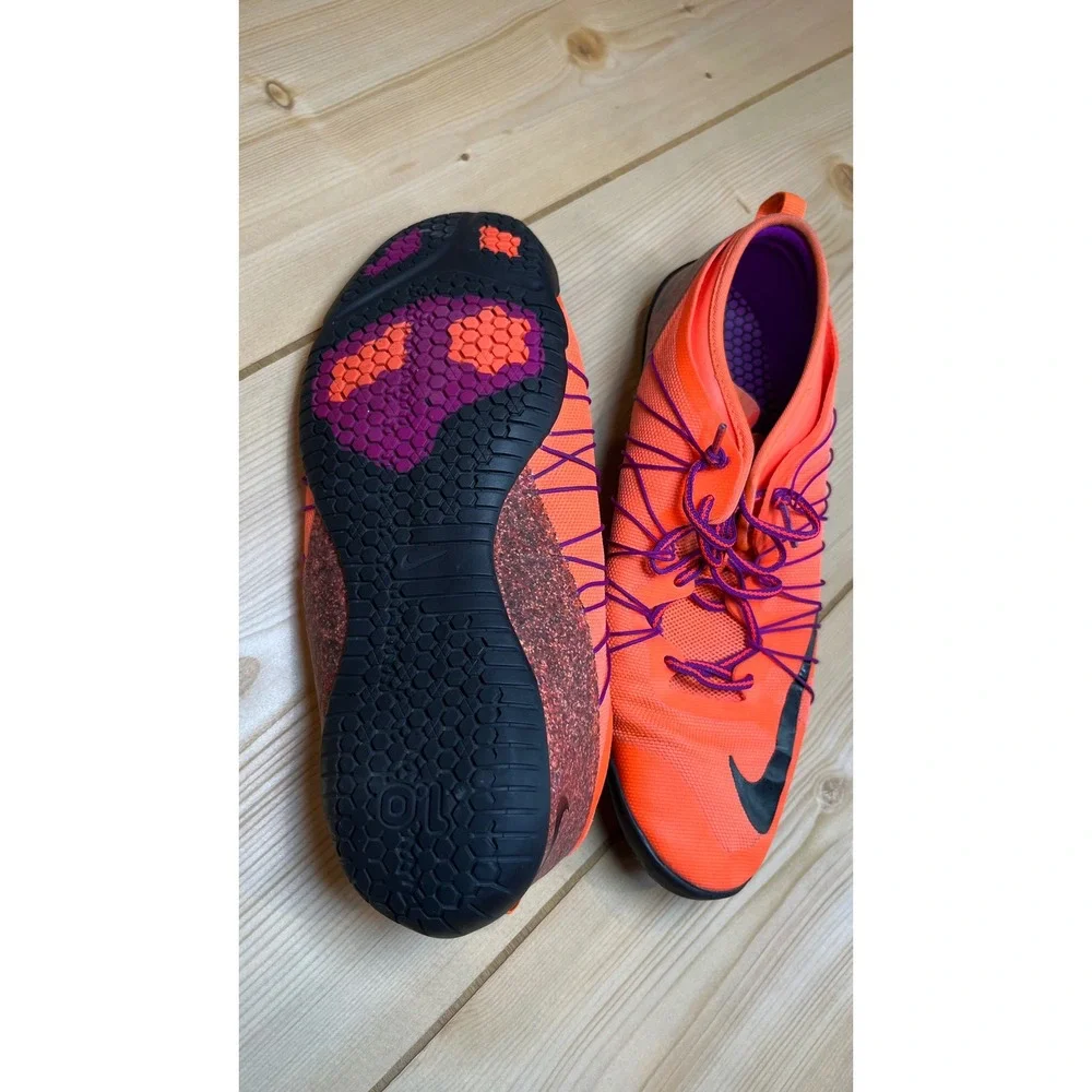 Nike Free 1.0 Cross Bionic Womens Training Shoes‎ Orange Purple 718841-801